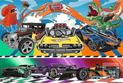 Puzzle Hot Wheels 100 dí…