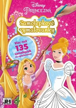 Kniha: Samolepkové vymaľovanky Disney Princezná - Viac než 135 samolepiek na vyfarbovanie - 1. vydanie - Walt Disney