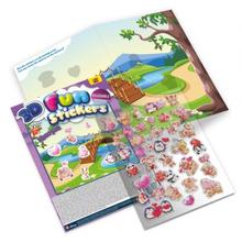 Kniha: Trblietavé 3D nálepky - Zaľúbené zvieratká - 1. vydanie