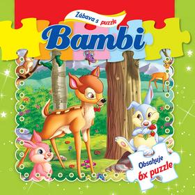 Kniha : Bambi Zábava s puzzle - Obsahuje 6x puzzle