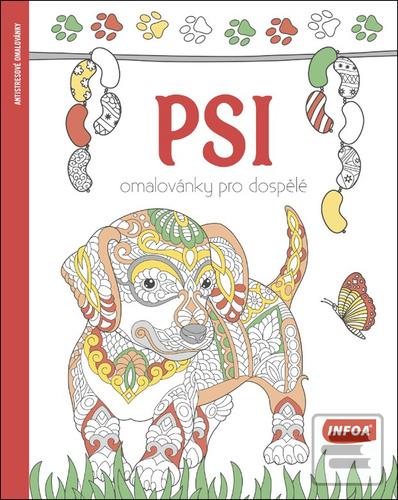Psi Omalovánky pro dospě…