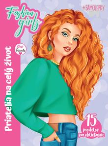 Kniha: Fashion girls - 15 modelov na obliekanie