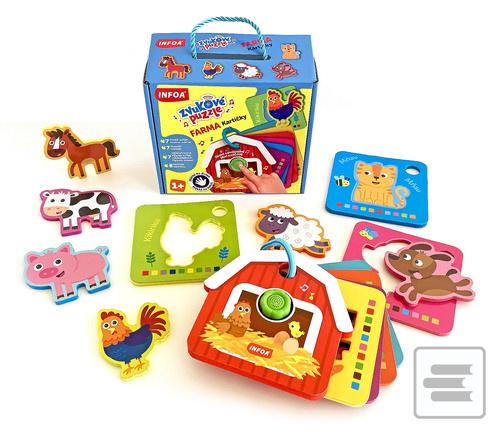Zvukové puzzle Farma Kar…