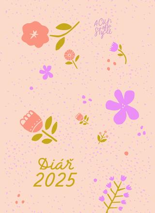 Kniha: A Cup of Style - Diář 2025 (malý) - Diář malý - Lucie Ehrenbergerová,Nicole Ehrenbergerová