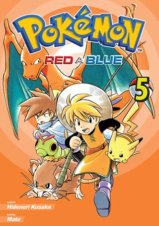 Kniha: Pokémon - Red a blue 5 - 1. vydanie - Hidenori Kusaka