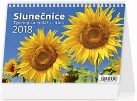 Kalendár stolný: Slunečnice - stolní kalendář 2018