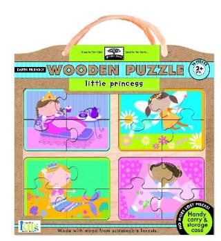 Kniha: Little Princess Wooden Puzzle