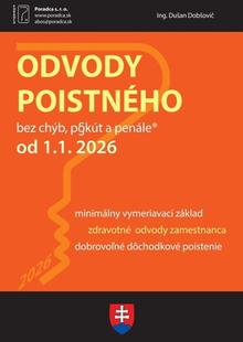Kniha: Odvody poistného od  1. 1. 2026