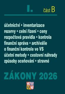 Kniha: Zákony I B/2026 – Účetní zákony