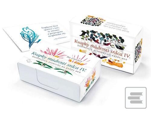 Karty: Kvapky múdrosti srdca IV - Inšpirujúce aforizmy na každý deň - Sri Chinmoy