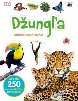 Kniha: Samolepková knižka - Džungľa - viac ako 250 znovupoužiteľných samolepiek