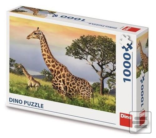 Puzzle 1000 Žirafí rodin…