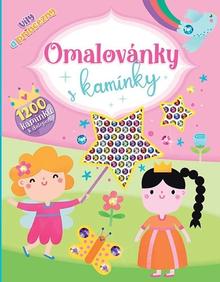 Doplnk. tovar: Omalovánky s kamínky Víly a princezny