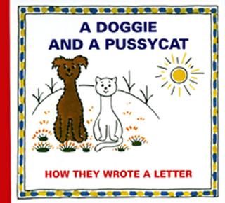 Kniha: A Doggie and A Pussycat - How they wrote a Letter - 1. vydanie - Josef Čapek