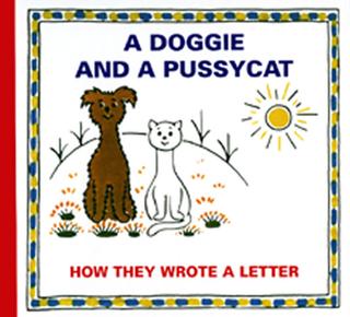 Kniha: A Doggie and A Pussycat - How they wrote a Letter - 1. vydanie - Josef Čapek