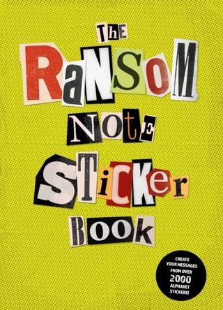 Kniha: The Ransom Note Sticker Book - Luke Herriott