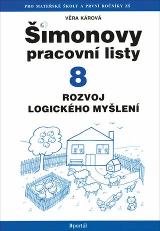 Kniha: Šimonovy pracovní listy 8 - Rozvoj logického myšlení - Věra Kárová