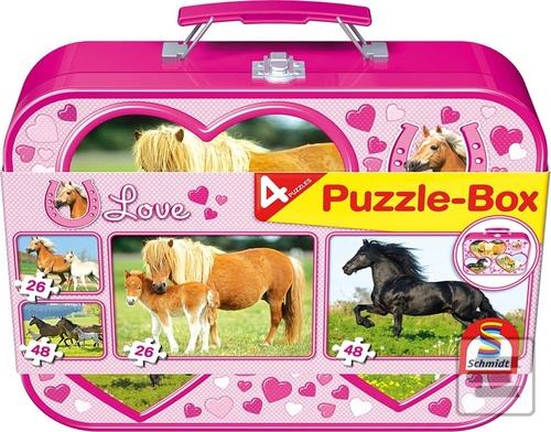 Puzzle Koně 4v1 v plecho…