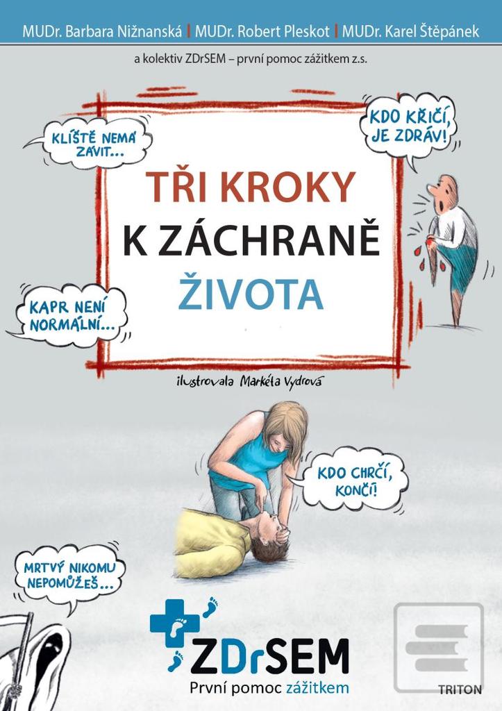 Tři kroky k záchraně živ… (Barbara Nižnanská; Robert Pleskot; Karel Štěpánek; Markéta Vydrová)