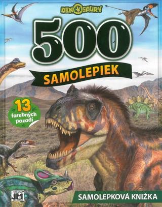 Kniha: 500 Samolepiek/ Dinosaury - 1. vydanie
