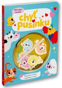 Kniha: Chyť pusinku! Päť malých kuriatok - 1. vydanie