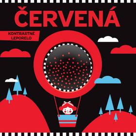 Kniha : Červená - Kontrastné leporelo