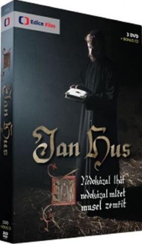 Kniha: Jan Hus - 3 DVD + bonus 1 DVD - autor neuvedený