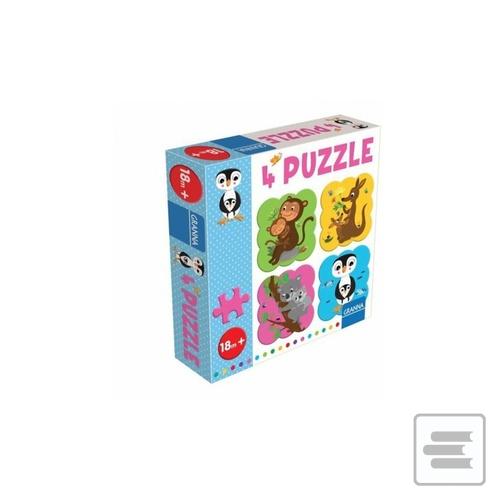 4 puzzle tučňák