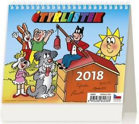 Kalendár stolný: MiniMax Čtyřlístek - stolní kalendář 2018