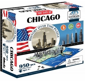 Puzzle: 4D City Puzzle Chicago