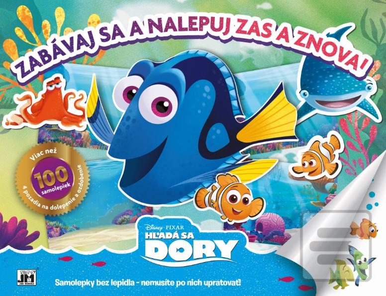 Kniha: Samolepkový album - Hľadá sa Dory - Samolepky bez lepidla - nemusíte po nich upratovať! - 1. vydanie - Lubomír Král, Walt Disney