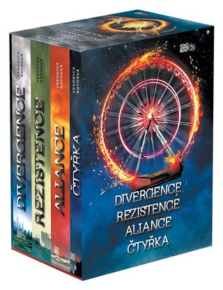 Kniha: Divergence, Rezistence, Aliance, Čtyřka BOX - Veronica Roth