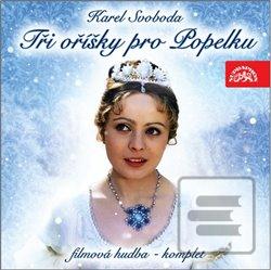 Kniha: Tři oříšky pro Popelku (1x Audio na CD) - filmová hudba - komplet - Karel Svoboda