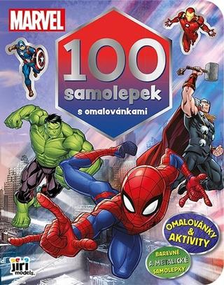 Doplnk. tovar: 100 samolepek s omalovánkami Marvel