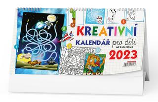 Kalendár stolný: Kreativní kalendář pro děti 2023 - stolní kalendář