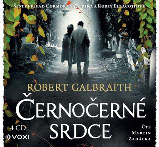 CD audio: Černočerné srdce (audiokniha) - 1. vydanie - Robert Galbraith