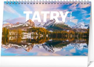 Ostatné kalendáre: Tatry 2024 - stolový kalendár