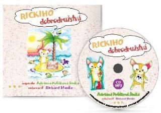 CD: Rickiho dobrodružstvá (audiokniha) - 1. vydanie - Adriana Šinka Poláková