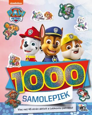 Kniha: 1000 samolepiek/ Labková patrola - 1. vydanie