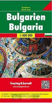 Kniha: BULHARSKO/BULGARIEN 1:400 000