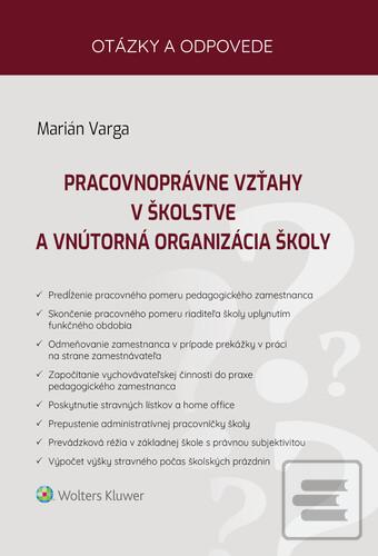 Pracovnoprávne vzťahy v… (Marián Varga)