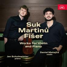 Kniha: Matejča Daniel, Schulmeister J:  Suk, Martinů, Fišer: Skladby Pro Housle S Klavírem - CD - Supraphon
