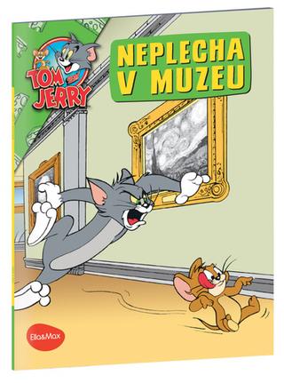 Kniha: Neplecha v muzeu - Tom a Jerry v obrázkovém příběhu - 1. vydanie - Kevin Bricklin