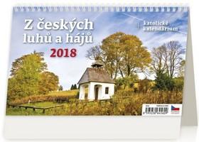 Kalendár stolný: Z českých luhů a hájů - stolní kalendář 2018