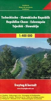 Kniha: ČESKÁ REP. SLOVENSKÁ REP. 1:400 000
