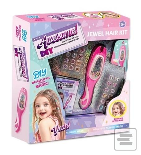 Hračka: Zaplétač vlasů s korálky