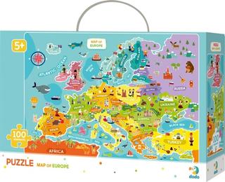 Puzzle: Puzzle Mapa Evropy 100 dílků - 100 dílků