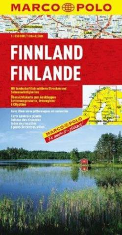 Kniha: Finsko/mapa 1:850T MD - autor neuvedený