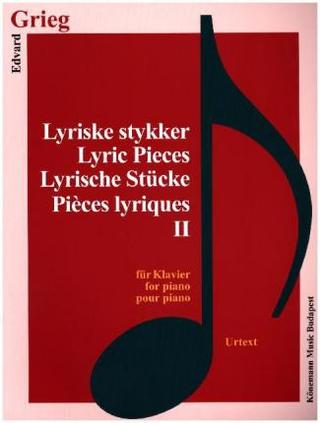 Kniha: Grieg  Lyriske stykker II