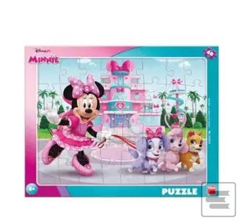 Puzzle: Puzzle 40 Minnie s pejsky deskové